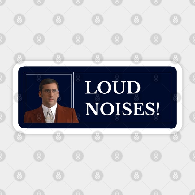 Loud Noises! Sticker by BodinStreet